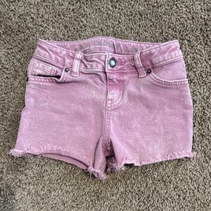 Cat & Jack Pink Cut-Off Shorts